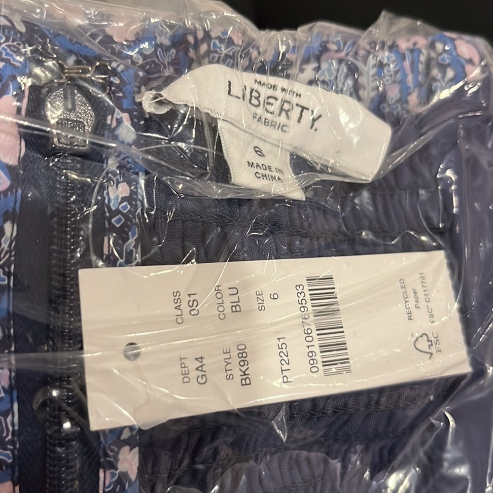 J.Crew Sweetheart long-sleeve mini dress in Liberty Bourton Bloom - Picture 5 of 6